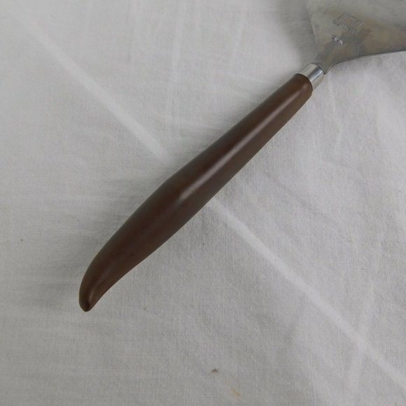 Ekco Epic 1940s Stainless/Plastic Two Tone Tree Whimsical Pie Cake Server - Picture 5 of 7